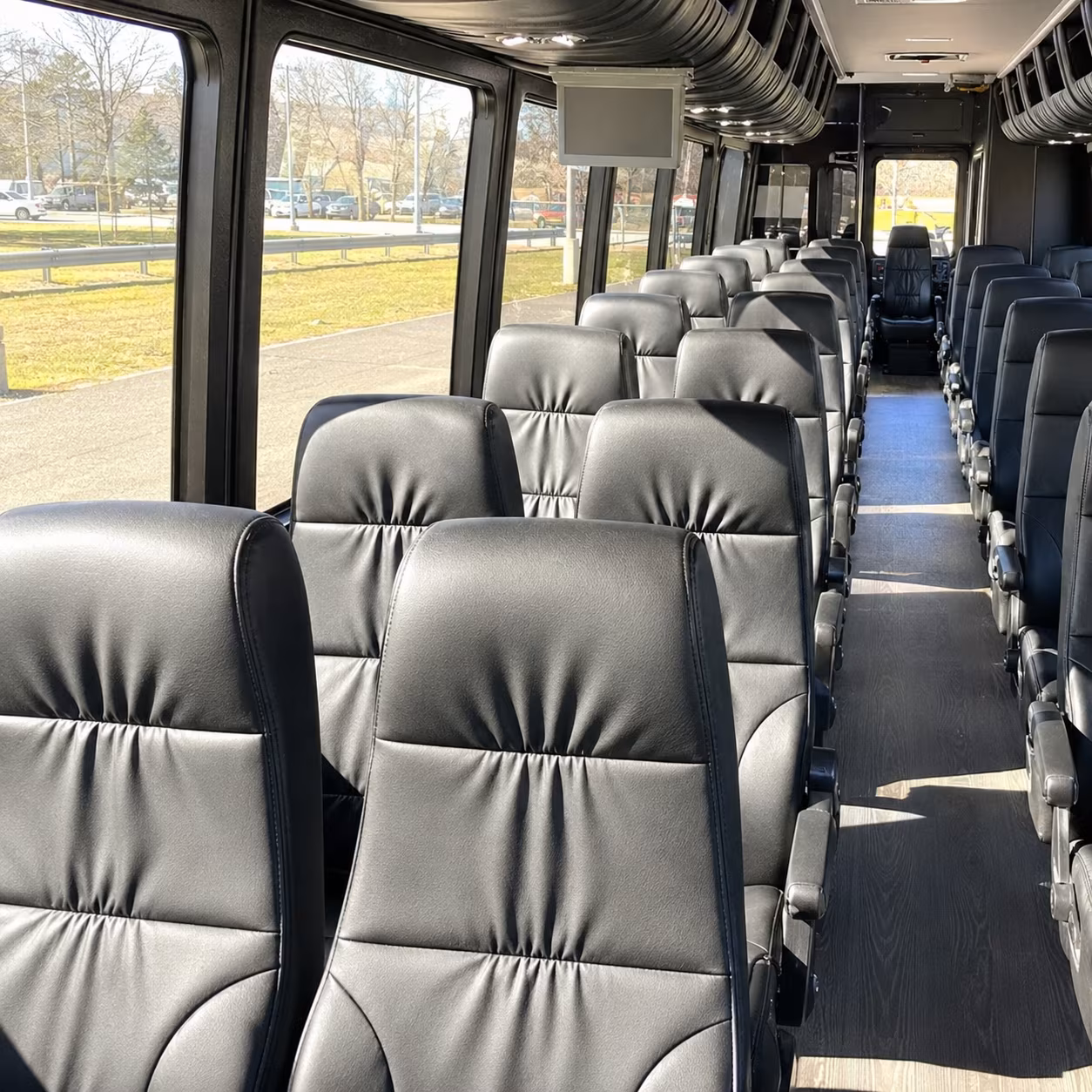 cincinnati sporting event transportation onboard seating
