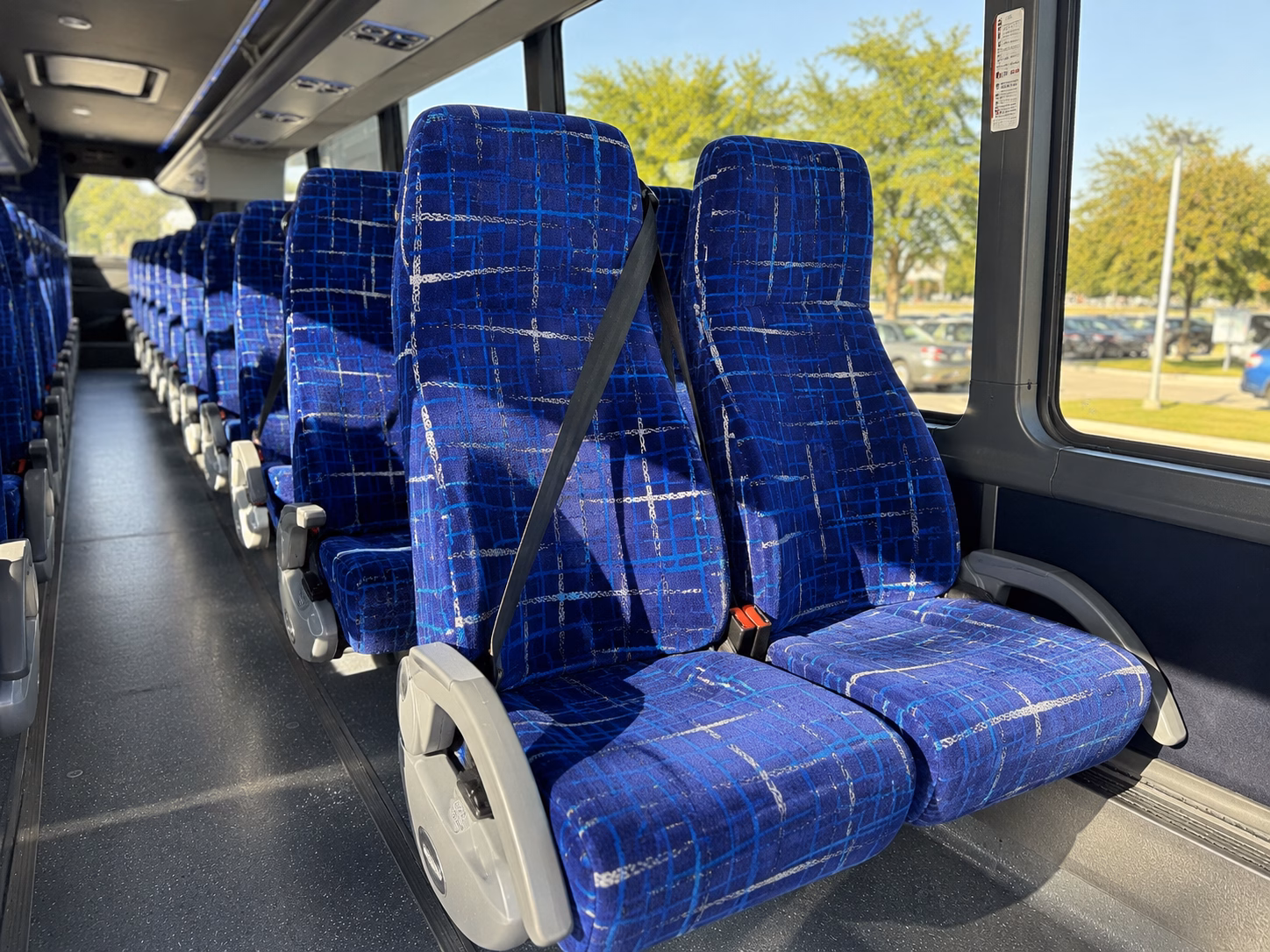 how the type of bus changes the price in cincinnati ohio